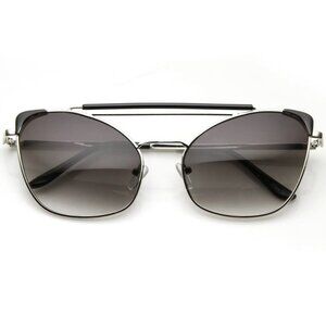 Black Gradient Cat Eye Sunglasses